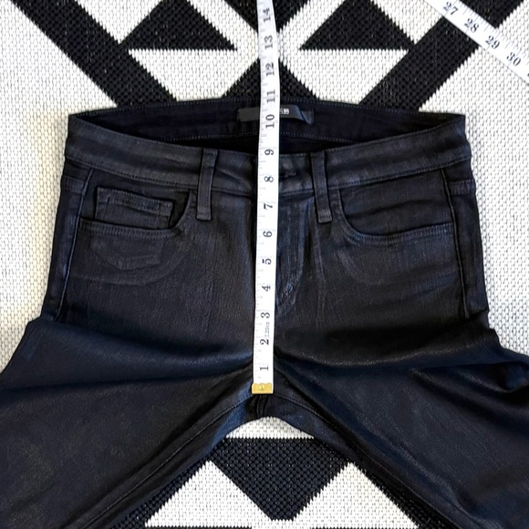 Joe's Jeans The Skinny Jeans in Coated Black Size 28 - Picture 9 of 15